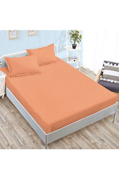 TextiLici Damask-polycotton bed cover set, universal, 160 or 180 x200 cm, wit...