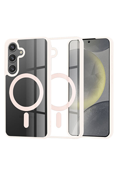 Techsuit Samsung Galaxy S24 MagSafe Pro Case, Pink