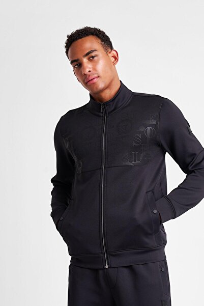 Lescon 25Ntes001135 Men's Zippered Jacket