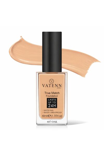 VATENN ITALY True Match Foundation 687 Oak