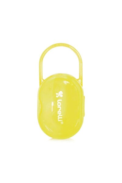 LORELLİ Sheer holder with handle for 2 pacifiers or teats, Lorelli, Yellow