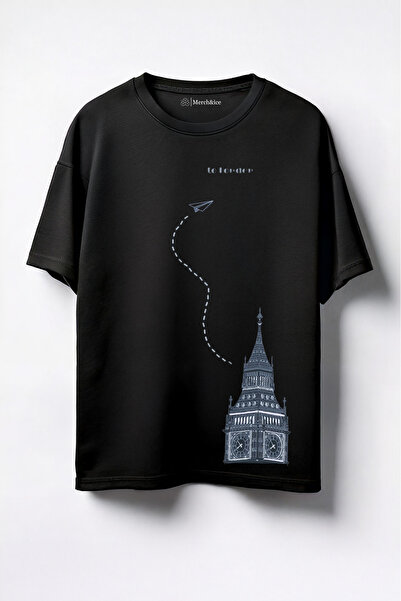 Merch&ice تي شيرت مطبوع للجنسين مقاس كبير من أجل إنديا دورو