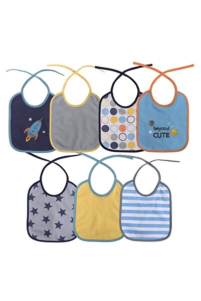 LORELLİ Set of 7 Cotton and peva bibs, Lorelli, 23 X 20 cm, drawstring closure
