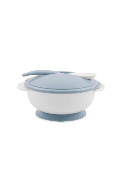 LORELLİ Lorelli suction cup bowl set, lid and spoon, Moonlight Blue
