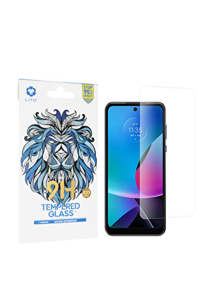 Lito Motorola Moto G Play (2023) 9H Tempered Glass, transparent
