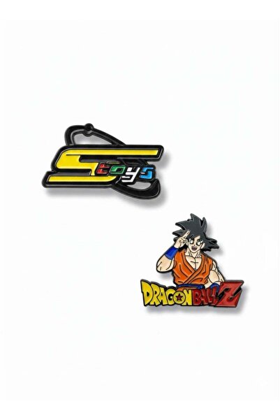 SP Two-piece metal phone sticker featuring Goku from the Dragon Ball anime se...