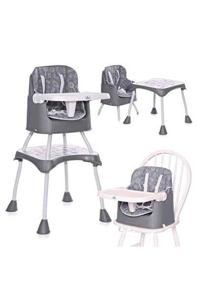 LORELLİ Scaun de masa inalt pentru copii Trick, convertibil 3in1, 6 luni - 36...