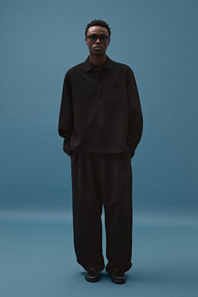 Bershka Super baggy tailored fit pantolon