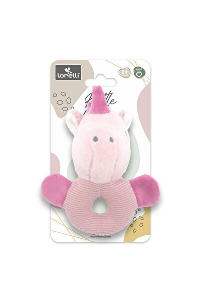 LORELLİ Unicorn plush toy, 11 cm, rattle, 0 months+