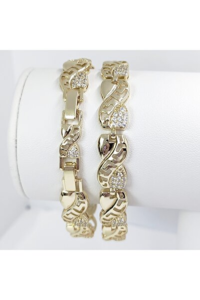 Milena BRATARA DAMA PLACATA CU AUR 14K -LUNGIME 19CM