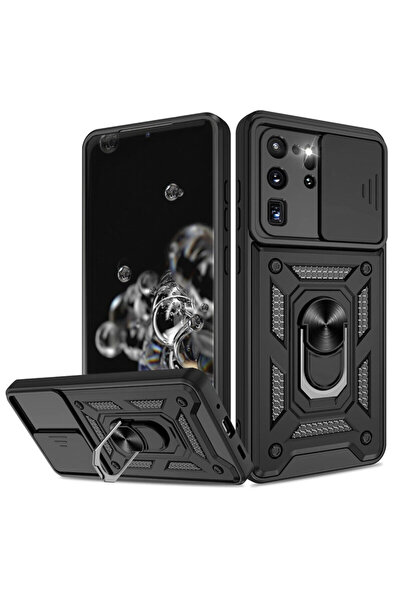 Techsuit Husă de protecție pentru cameră Samsung Galaxy S20 Ultra, seria CamS...