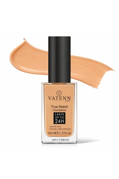 VATENN ITALY True Match Foundation 689 Citrine