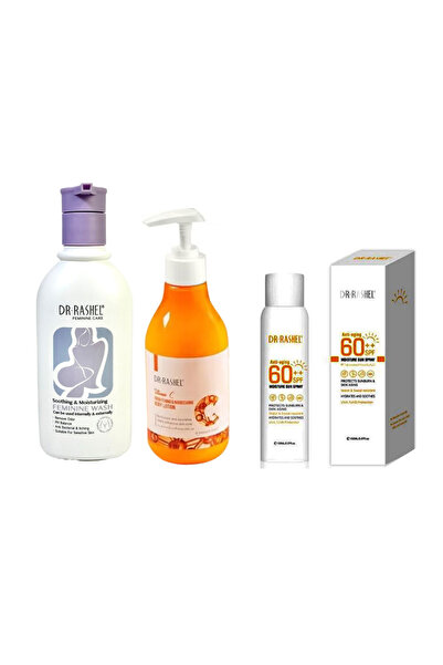 DR.RASHEL A soothing and moisturizing wash set with a nourishing vitamin C lo...