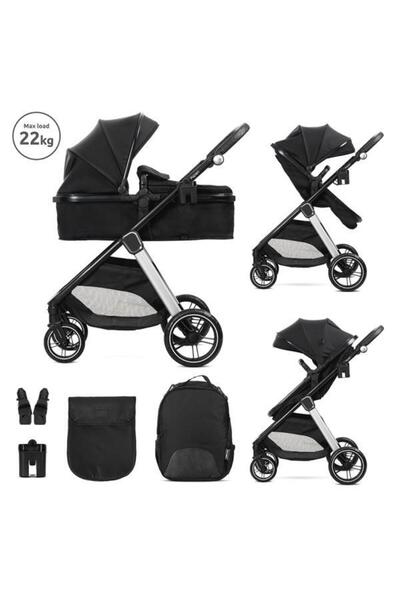 LORELLİ Aspen 2 in 1 stroller, convertible, car seat adapter set included, up...