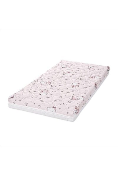 LORELLİ Saltea pat Havana, 60 x 120 x 10 cm, cocos si spuma elastica, Roz