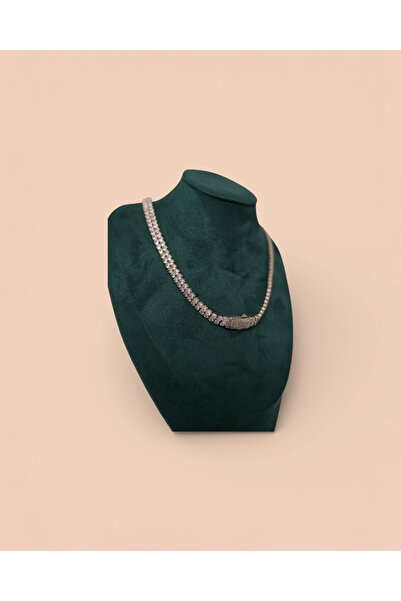 LYNORO Tennis Double Argentum Necklace