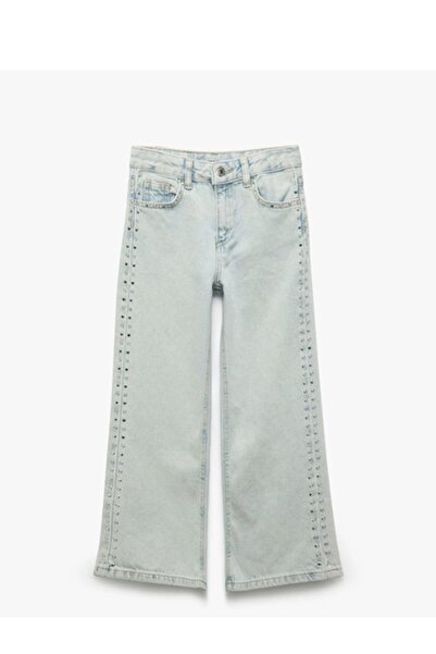 Butik Karaca copii fete copii mici pantaloni largi model palazzo blugi