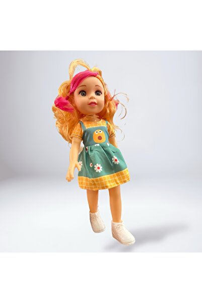 Universul Jucăriilor Baby Lovely doll, 3+ years old, colorful dress, long blo...