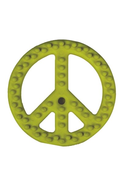 Greathings Peace Bone Оцветена играчка за почистване на зъбите на котки и кучета