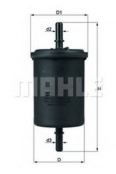 Mahle Original Filtru de combustibil KL 416/1