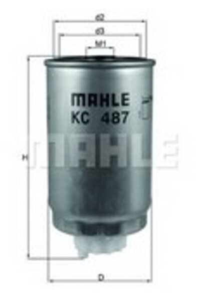 Mahle Original Filtru de combustibil KC 487