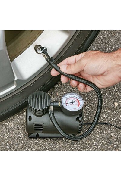 BY NEVSER ® 300 PSI Güçlü Taşınabilir Hava Kompresörü–Araba, Motosiklet, Bisi...