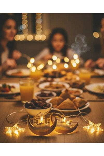 Epilons إضاءة ليد رمضانية بطول 3 أمتار للديكور الداخلي للمنزل