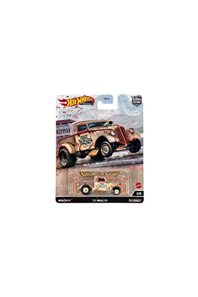 HOT WHEELS Car Culture Willy's 1933 Dragstrip Model Car 1:64 Hotwheels