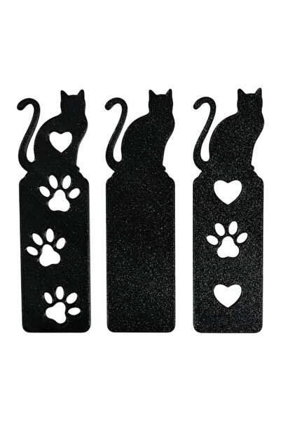 OEM Set of 3 Cat Design Bookmarks