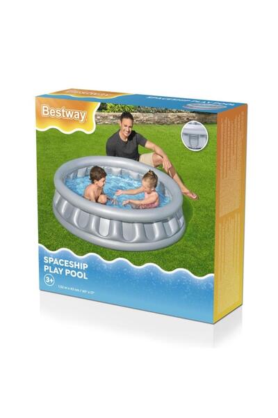 BESTWAY مسبح اطفال بتصميم مركبة فضائية : 1.52م× 43سم