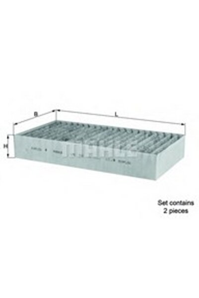 Mahle Original Filter, interior air LAK 295/S