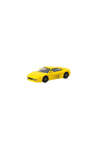 Tarmac Macheta auto Ferrari 348 Challenge Galben 1:64 Works