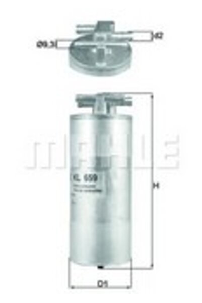 Mahle Original Filtru de combustibil KL 659