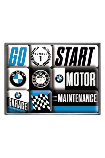 Tarmac Accesorii Set Magneti Bmw Motor Nostalgic-Art
