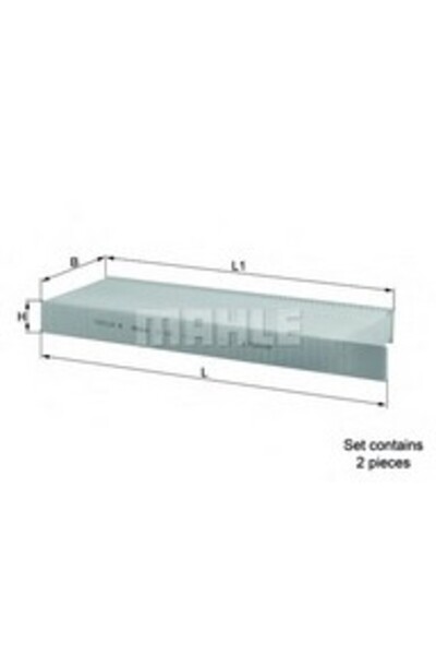 Mahle Original Filtru, aer habitaclu LA 428/S