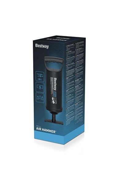 BESTWAY مضخة الهواء اليدوية سعة كبيرة 1.85 لتر Air Hammer