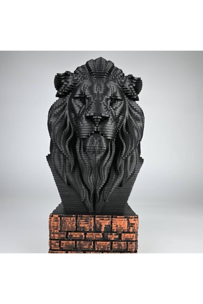 Mistopia Fragmenta Collection – Regulus Ahşap Aslan Büstü