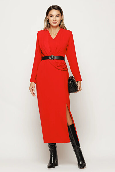 Ejolie Fiorelle red dress