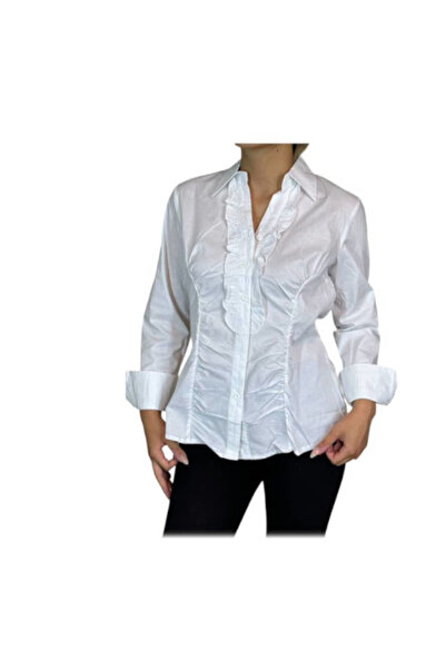 River Flower RF C095 shirt, white color,