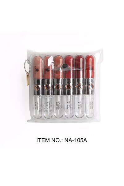 Ch Lipstick and Lip Gloss Set - 6 Pieces