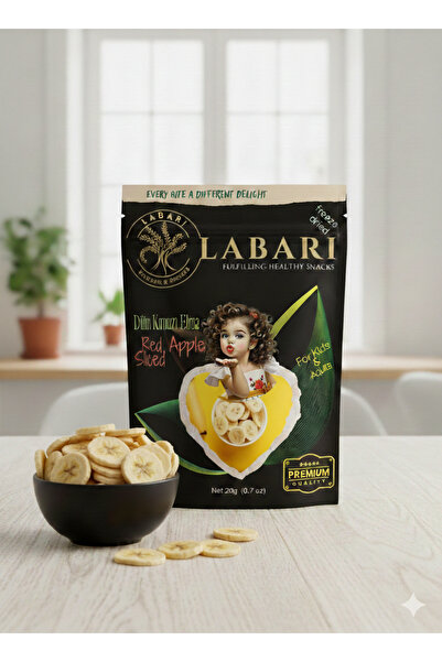 Labari Dondurularak Kurutulmuş Muz Dilimleri 20 gram