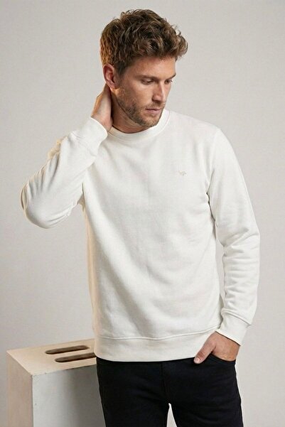 assef Ανδρικό φούτερ Relax Fit με άνετη εφαρμογή, από βαμβάκι με απαλή υφή, μ...