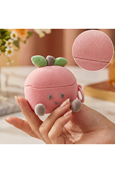 Samsung Galaxy Buds 3 Case with Character Figure Furry Peach