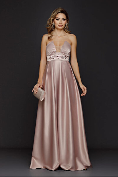 Artista Long pink Caterine dress