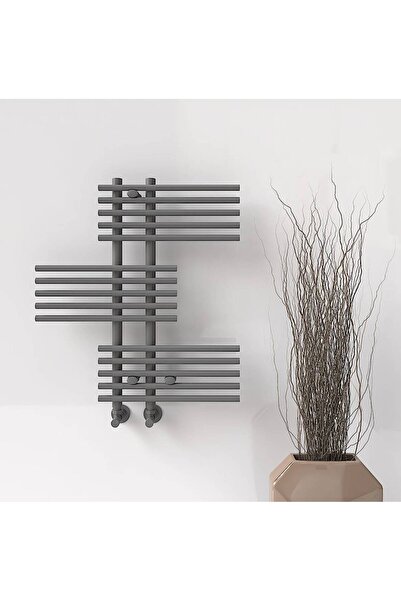 Radiva - FIJI Dekoratif Havlupan 650x740 Antrasit OUTLET - 1FIJ06500740B2TS-