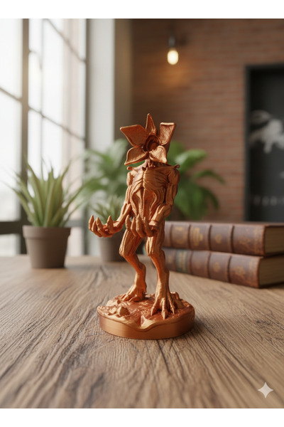 SHOOP 3D Demogorgon Kumanda, Gözlük ve Telefon Tutucu – Dekoratif Masaüstü Stand