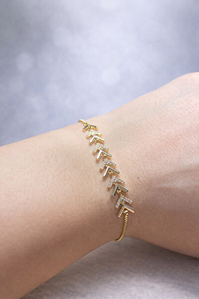 BERF JEWELLERY سوار ذهبي قابل للتعديل
