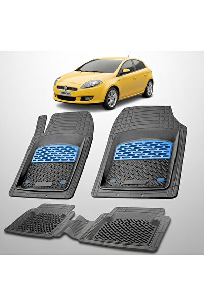 TEAMCAR Συμβατά πατάκια δαπέδου Fiat Bravo II 2007-2014 | Μπλε