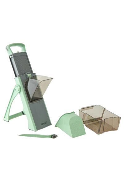 esplendor Steel Hand Grater with Chopping and Slicing Attachment