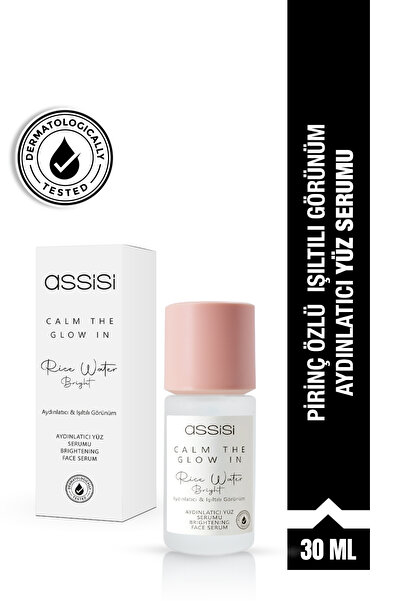 Assisi Pirinç Mayası Aydınlatıcı Yüz Serumu 30 ml